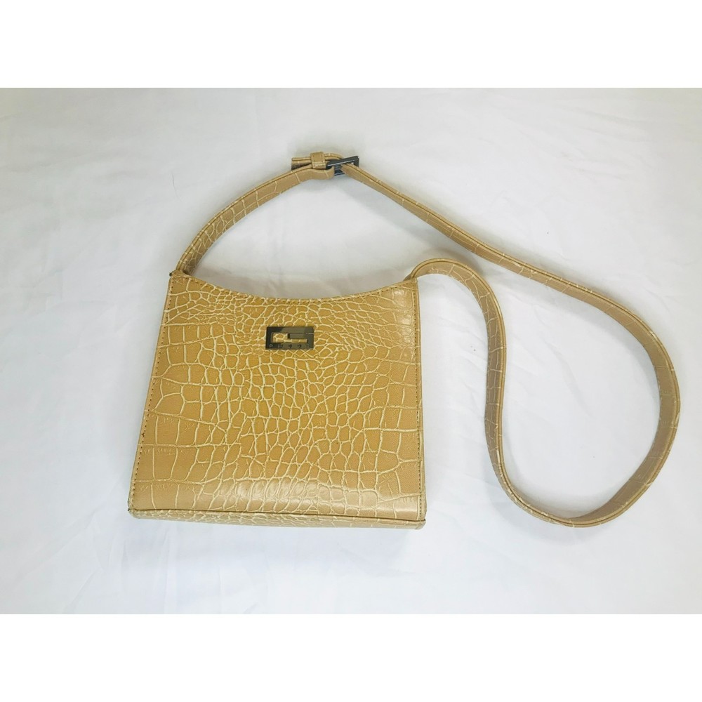 Guess Faux Reptile Skin Small Cross Body Bag